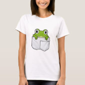 Cute Pocket Frog T-Shirt (Vorderseite)