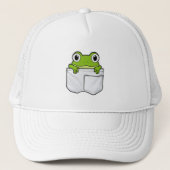 Cute Pocket Frog Truckerkappe (Vorderseite)