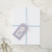 Cute Polar Bear Geschenkanhänger (Mit Garn)