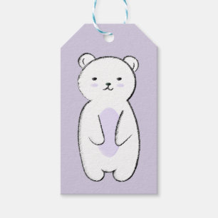 Cute Polar Bear Geschenkanhänger