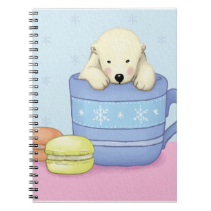 Cute Polar Bear Notizblock