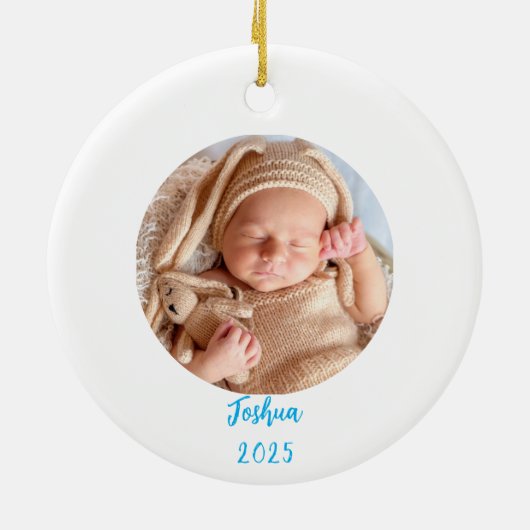 Cute Polar Bear Ornament (Hinten)