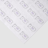 Cute Polar Bear Seidenpapier (Ausschnitt)