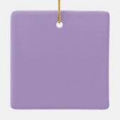 Cute Poodle Puppy Dog Book Lover Pastel Christmas Keramikornament (Rückseite)