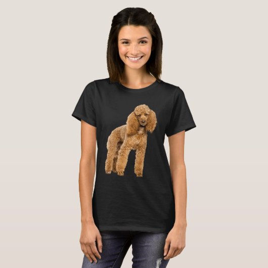 Cute poodle T-Shirt (Vorne ganz)