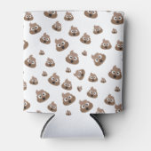 Cute Poop Emoji Pattern Dosenkühler (Vorderseite)