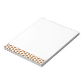 Cute Poop Pattern Notepad Notizblock (Rotiert)