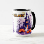 Cute Popular Halloween Spooky Collection Tasse (VorderseiteRechts)