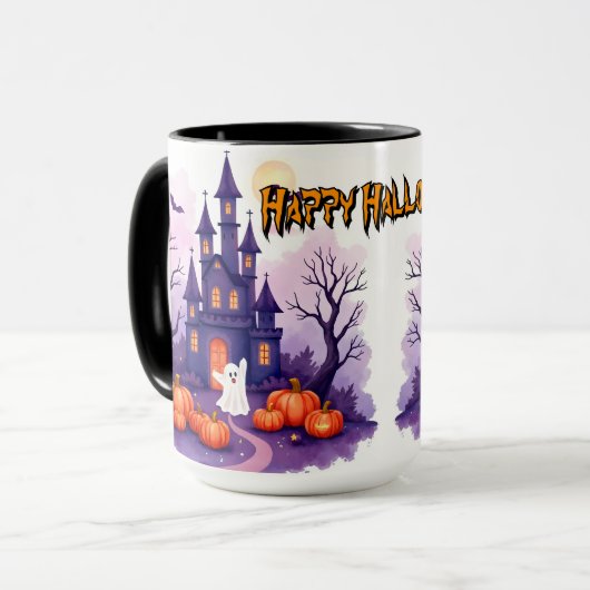 Cute Popular Halloween Spooky Collection Tasse (Vorderseite Links)