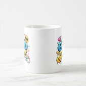 Cute Positive Quote Coffee Cup Kaffeetasse (Mittel)