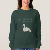 cute pregnancy sweatshirt Growing a Silly Little  (Vorderseite)