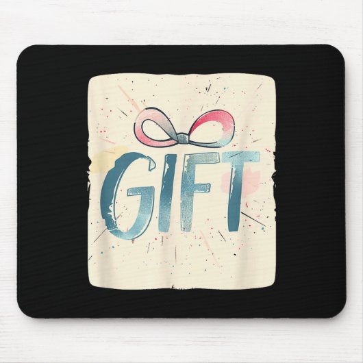 Cute Present Costume For Birthday And Christmas Mousepad (Vorne)