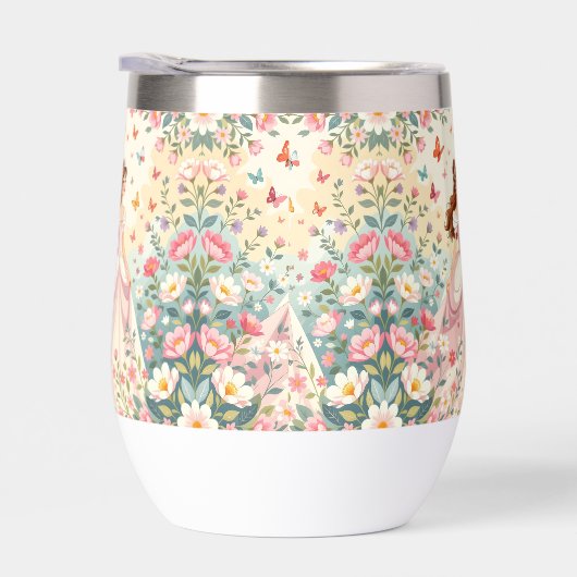 Cute princess with butterflies (Rechts)