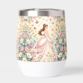 Cute princess with butterflies (Rückseite)