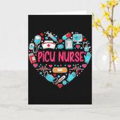 Cute Proud Cu Nurse Week Gift Cu Nurse Appreciatio Karte (Gelbe Blume)