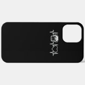 Cute Pug Dog Heartbeat Love Pug Case-Mate iPhone Hülle (Hinten (horizontal))
