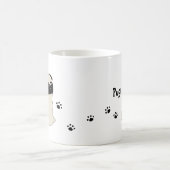 Cute pug mug かわいいパグのイラストのマグカップ kaffeetasse (Mittel)