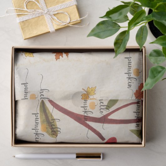 Cute Pumpkin Seidenpapier (Geschenk)