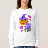 Cute Pumpkin Spice Season Halloween Sweatshirt (Vorderseite)