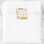 Cute Pumpkin Sticker (Tasche)