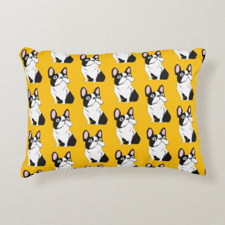 Cute Pup, yellow Dekokissen