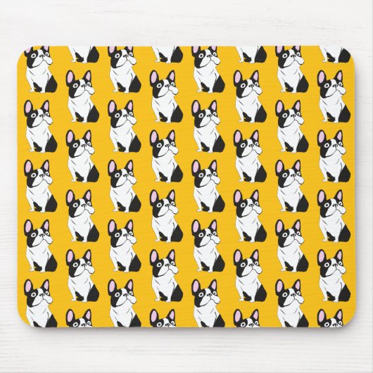 Cute Pup, yellow Mousepad (Vorne)