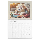 Cute Puppies 2026 Calendar Kalender (Jan 2026)