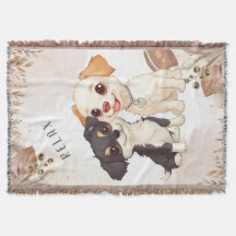 Cute Puppies and Football Design