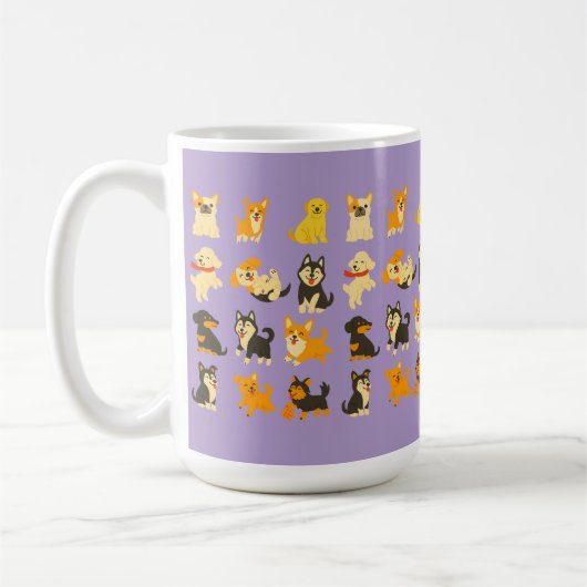 Cute Puppies Kaffeetasse (Links)