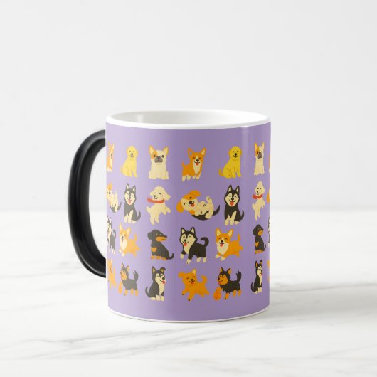 Cute Puppies Verwandlungstasse (Vorderseite Links)