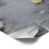 Cute Puppy Alert Poster (Ecke)