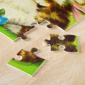 Cute Puppy and Smiling Kittens Puzzle (Seite)