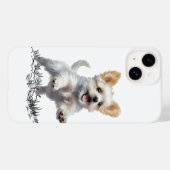„Cute Puppy Case-Mate iPhone 14 Hülle – Stylish Do (Rückseite (Horizontal))