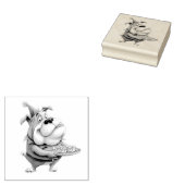 Cute Puppy Christmas Cookies Gummistempel (Stempel)