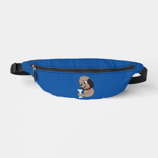 Cute puppy dog cartoon bauchtasche (Vorderseite)