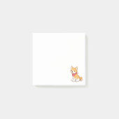 Cute Puppy Dog Shiba Inu Post-it Klebezettel (Vorderseite)