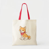 Cute Puppy Dog Shiba Inu Tragetasche (Vorne)