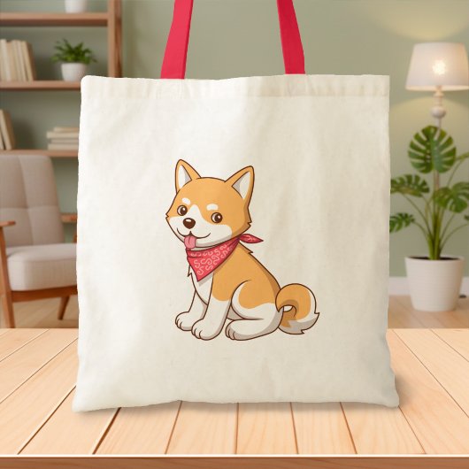 Cute Puppy Dog Shiba Inu Tragetasche