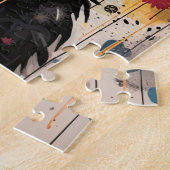 Cute Puppy Funny Dog Mixed Media Animal Pet Puzzle (Seite)