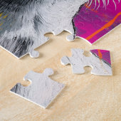 Cute Puppy Funny Dog Mixed Media Animal Pet Puzzle (Seite)