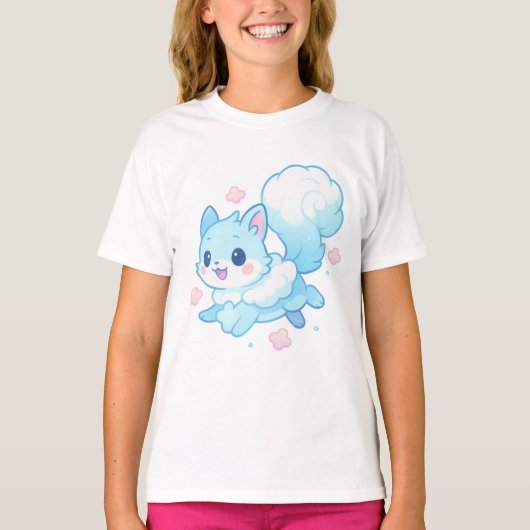 【Cute Puppy Kids T-Shirt】 T-Shirt (Vorderseite)
