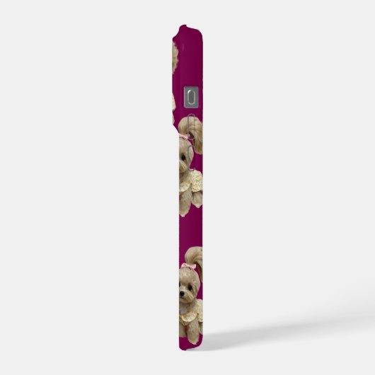 Cute puppy Phone case iPhone Hülle (Linke Seite)