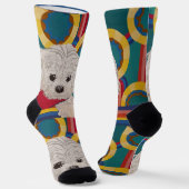 Cute Puppy Socken (Gewinkelt)