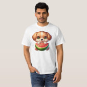 Cute Puppy Watermelon Shirt (Vorne ganz)