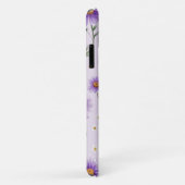 Cute Purple Daisies Floral Aesthetic Phone Case (Hinten/Rechts)