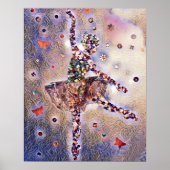 Cute Purple Dancer Poster (Vorne)