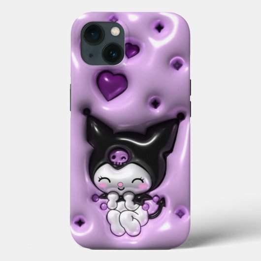 Cute Purple Goth Ästhetik Handyhülle Case-Mate iPhone Hülle (Rückseite)