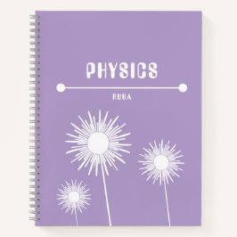 Cute purple Notebook Notizblock