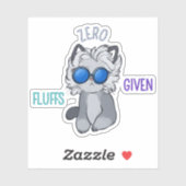 Cute & Quirky Cat Stickers – Perfect for Cat Lover Aufkleber (Blatt)