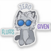 Cute & Quirky Cat Stickers – Perfect for Cat Lover Aufkleber (Vorderseite)